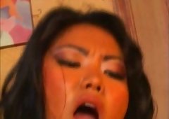 Spoiled Asian babe acquires her anus fucked hard and plus deep