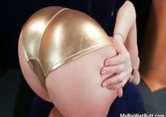 Incredible hawt big ass horny golden-haired MILF