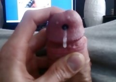 Sperm through piercing