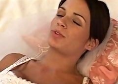 Nina Roberts Bride in White Gets Pounded by Ian Scotts Big Cock