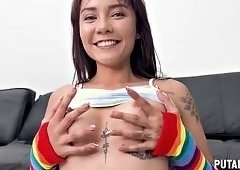 Allison Sweets First Bukkake Facials