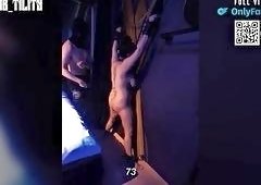 Master MKsubility Delivers Brutal BDSM Punishment to Submissive Slave, Spanking Her Big Butt