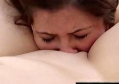 Brunette Girlfriends Rim Asses and Strap On Fuck