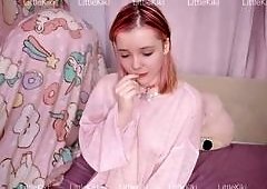 Cute KikiKitten the Russian Teen Rejects Dick Sucking But Gives First-Time Blowjob