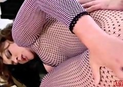 Krissy Lynns Phat Ass Pounded in Sexy Figure Suit