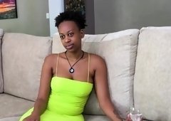 Vexed Ebony Babe Works The Agent s BWC For A Job