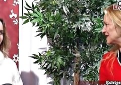 German MILF Neighbor Casts Steamy Girl-on-Girl Shoot for Girlfriend