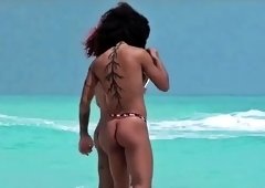 Nudist beach voyeur films hot amateur babes sunbathing