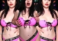 RussianBeauty Commands Sniffing Strokes to Explosive Orgasm