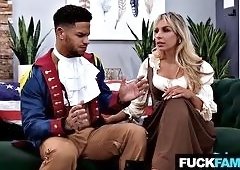 Big-Butt College Milf Carmen Caliente Gets Her Pussy Pounded in Rough Hardcore Action