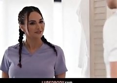 Codey Steele Pounds Aviana Violet in Steamy Office Fuck