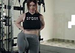 Hardcore Lesbians Wreck Sweaty Fit Babes Holes Post-Gym