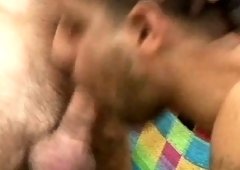 Wild Hunk Gay Couple Blowjob And Anal Fuck