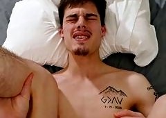 Tattooed Twink Taylor G Exposes His Nice Booty