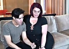 Jessica Jax BBW Deepthroats Big Cock POV