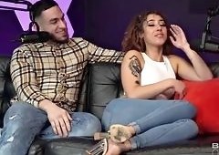 Tattooed Big Tits MILF Kira Perez Spills Pole Secrets
