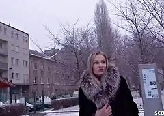 German Casting: Kayla Greens Big Tits MILF Fuck