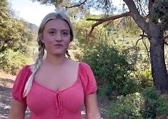 Erotic French Teen Sluts Outdoor Blowjob